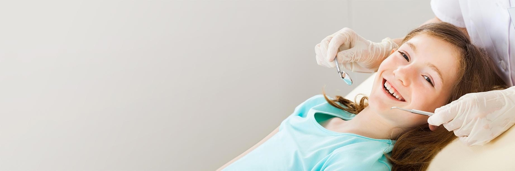 girl at preventative dental appointment, Garran ACT